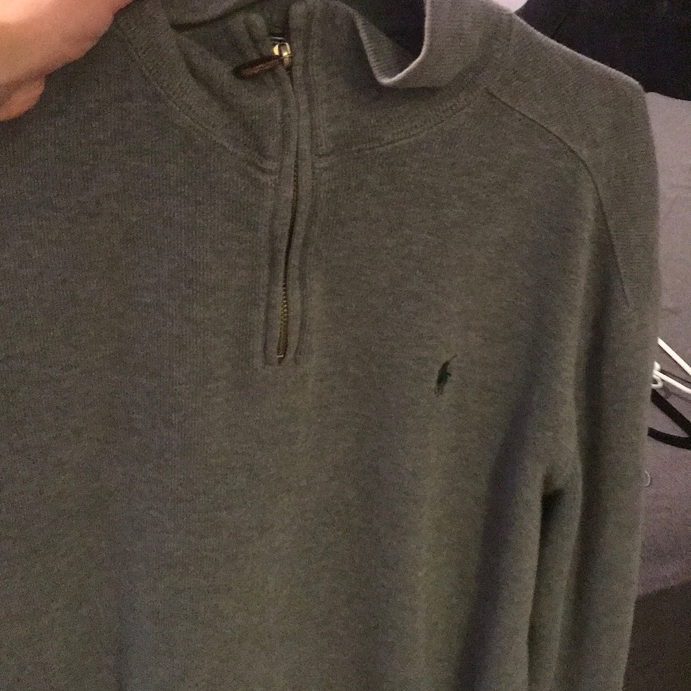 Grey men polo MEDIUM